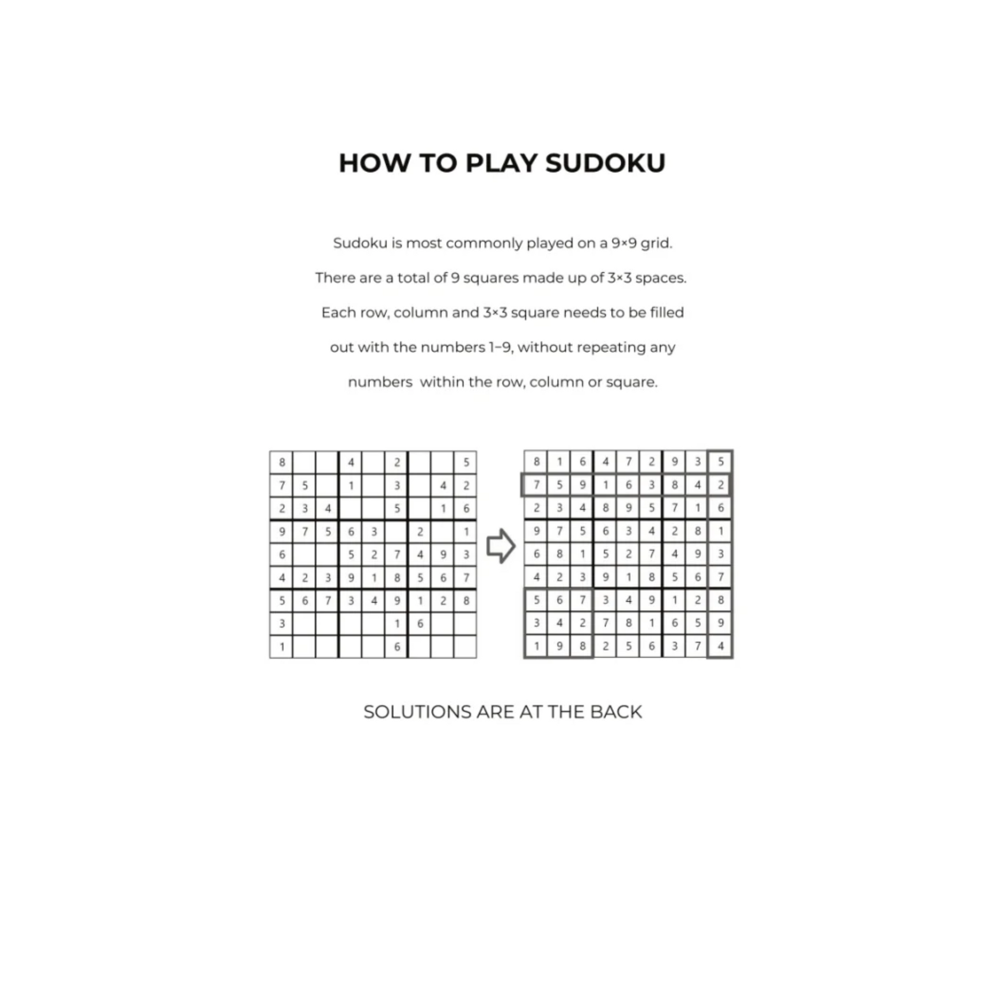 How To Play Instructions